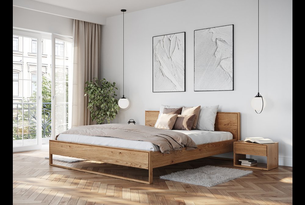 Adria bedroom solid wood furniture