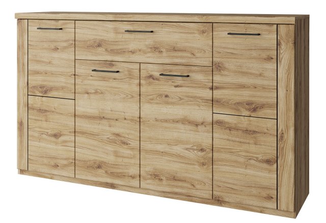 Doorset KOM 4D1S Chest of drawers