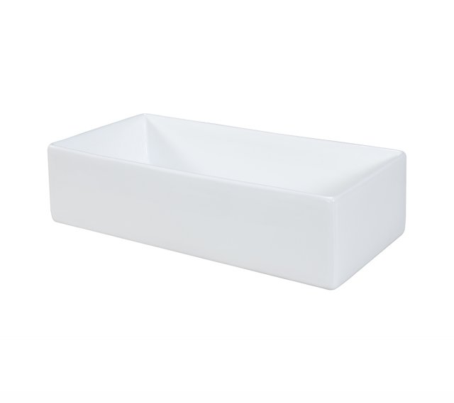 UN-GAJA 45-SW Washbasin/Waschbecken Shiny White