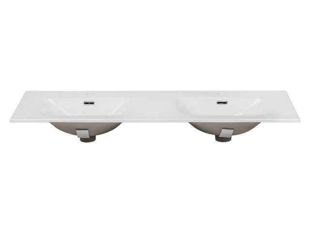 SKY120D-8099 UM Cabinet basin/ double sink 121 x 46cm