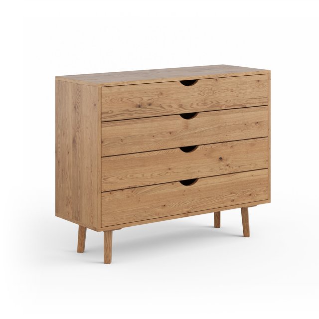 Simona PRHSIM01 Chest of drawers,solid oak