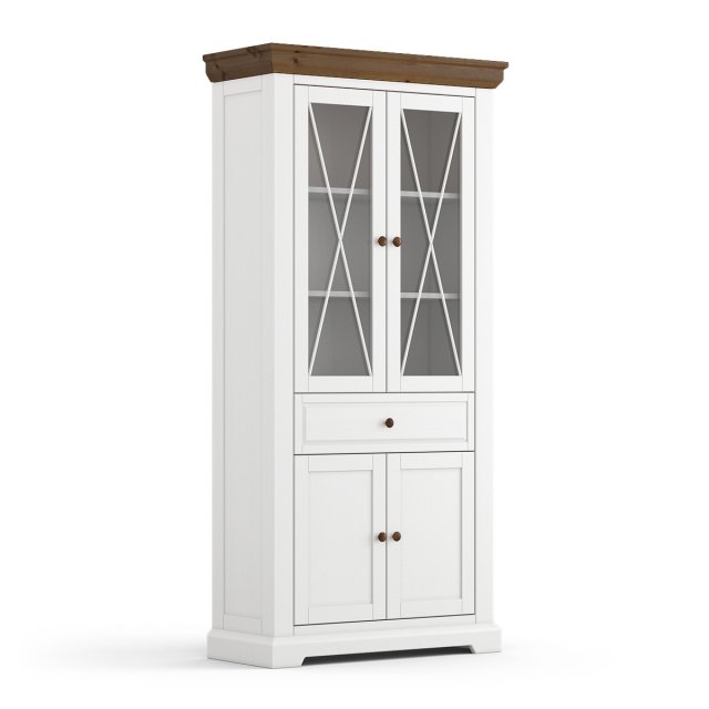 Marone Elite White/tabacco PLMEL02/T Vitrīna