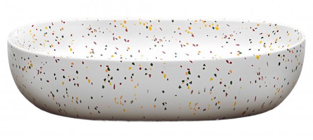 UM- UN-LILI-MW21 Washabsin Matt Terrazzo 60 cm Waschbecken