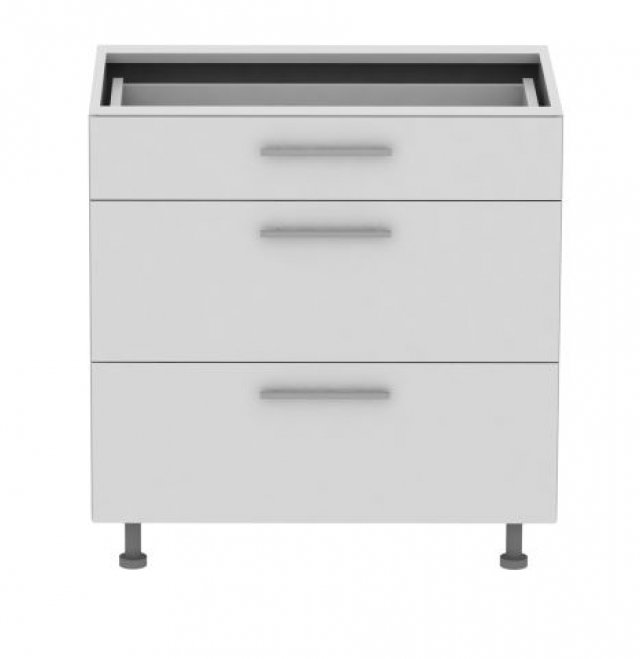 Standard D3STandembox 80 cm Laminat Base cabinet