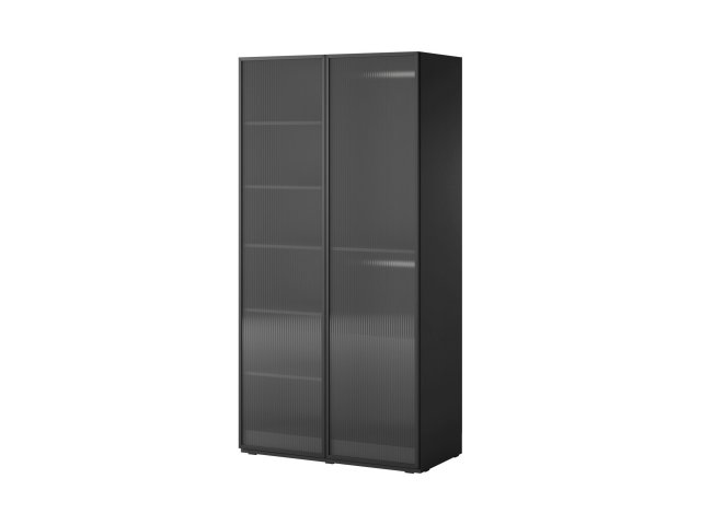 Sanbox Flutes Black Wardrobe