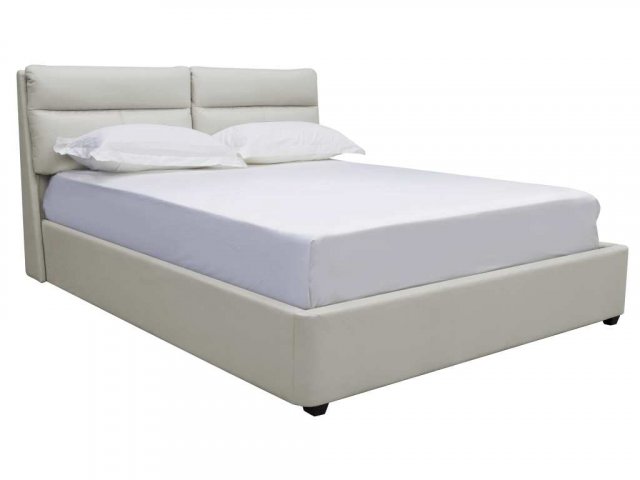 AURORA 180 Beige Bed with box