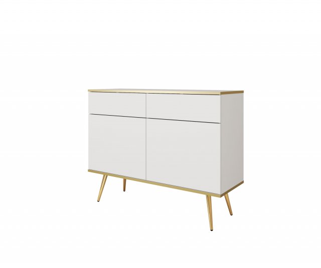 ORO- KSZ107 Chest of drawers White