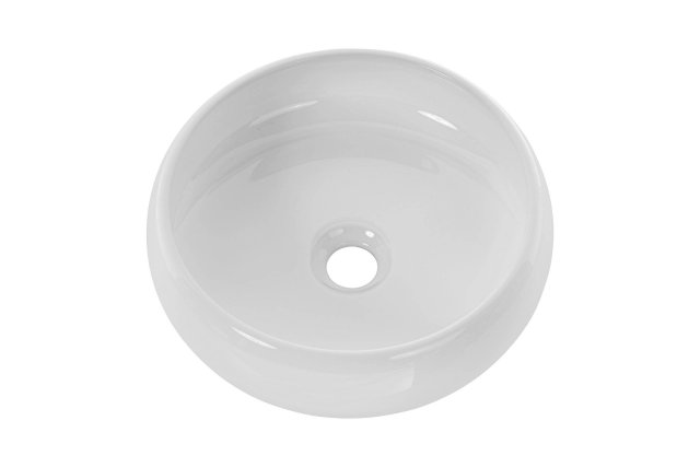 UM- UN-WIKI-SW Washbasin Shiny White 36 cm Waschbecken