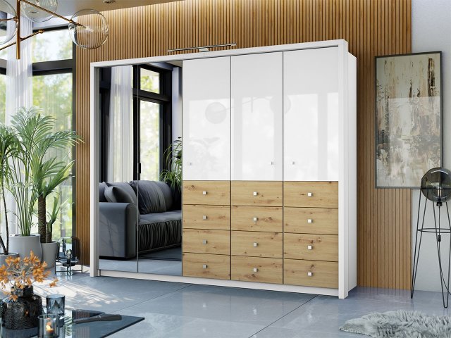 Boliwia 255 Wardrobe with mirror