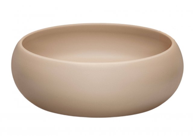 UM- UN-WIKI-MC Washbasin Matt Cappuccino 36 cm Valamu