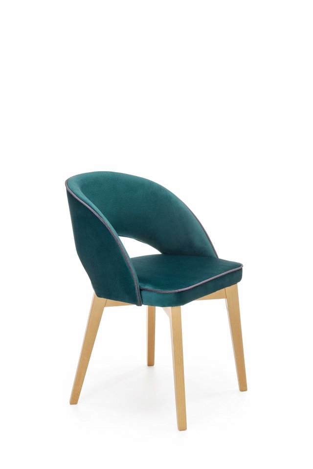 MARINO chair, color: velvet - MONOLITH 37 (dark green)