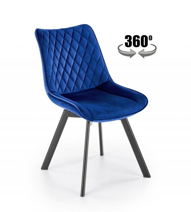 K520 Chair Dark blue / black