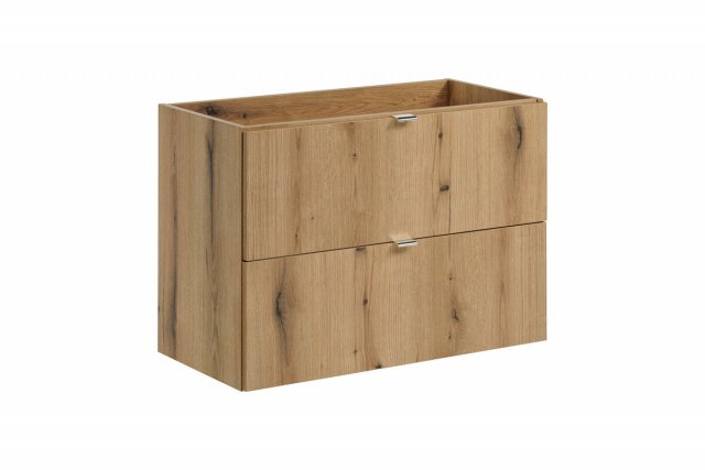 Nova-Oak A 82-80-2S Cabinet Under Washbasin 80 cm 2 Drawers