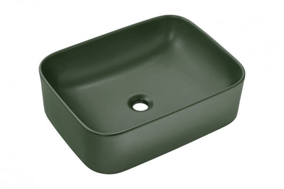 UM- UN-KAMA-MFG-50 Washabsin Matt Forest Green 50,5 cm Valamu