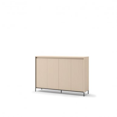 TREND TG-04 Chest with LED lighting,Beige sand/black