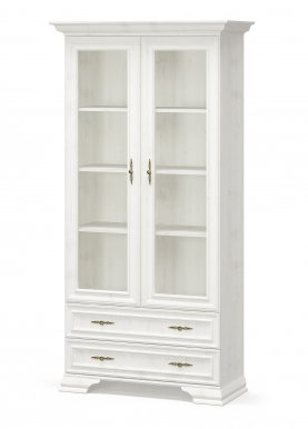 Irys WIT 2W2S Glass-fronted cabinet