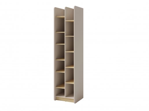 Alessio AE4 Schrank mit Regalen Sand beige