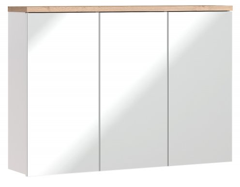 Ilab 845 White mirror cabinet 3D 100cm 