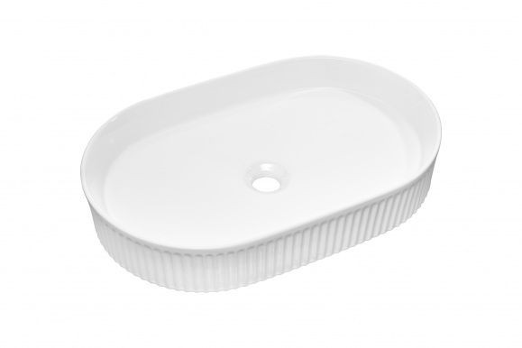 BEYOND 5 WHITE ( E-6564 ) Countertop Washbasin