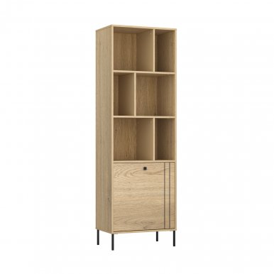 Cross-Line Bookcase