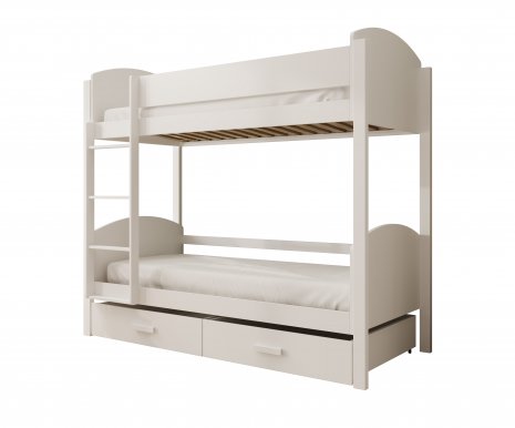 Children's Bunk Bed Jori 200x90 with mattress