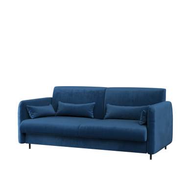 BED-CONCEPT BC-35 Sofa für Schrankbetten BC-13 (Blau)