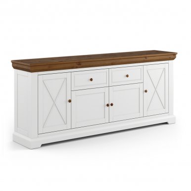 Marone Elite White/tabacco PLMEL05/T Chest of drawers