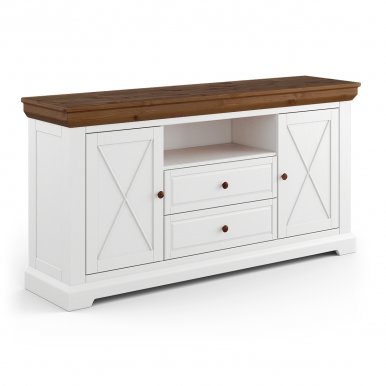 Marone Elite White/tabacco PLMEL06/T Chest of drawers