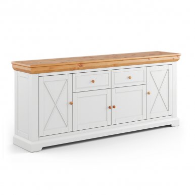 Marone Elite White/pine PLMEL05 Chest of drawers