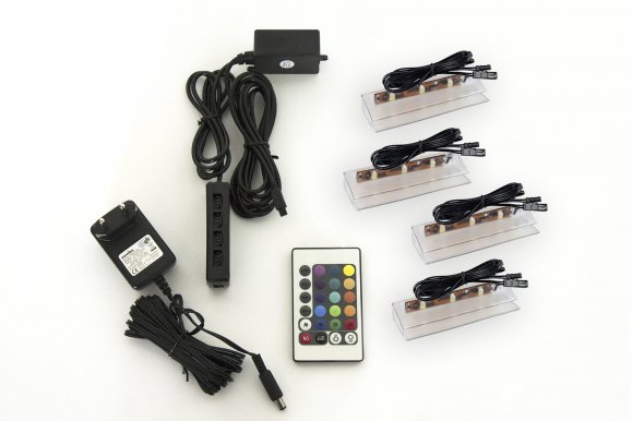 Concept-62 LED - 4 klipex + squere + pilot RGB освещение