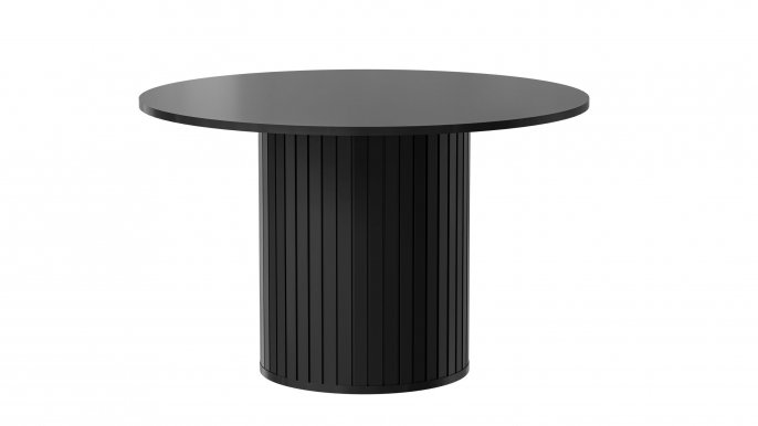 Zante ZA8 Black Round table