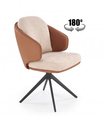 K554 Chair brown / beige