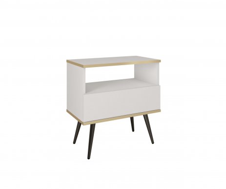 ORO- S54 Bedside White