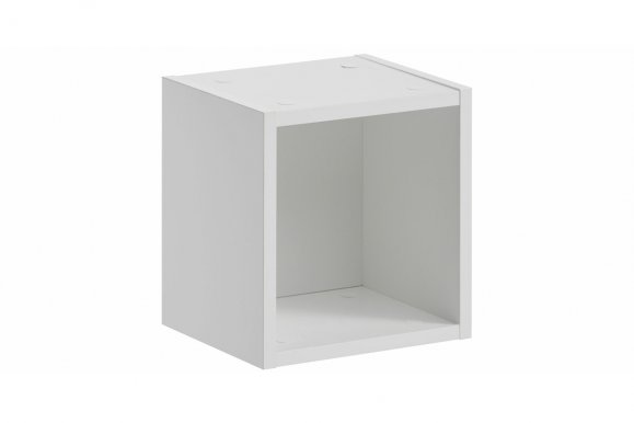 Nova-White 83-27-Q Piekarams skapītis vannas istabai Qubik 27x25cm