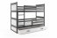 Riko II 160x80 Bunk bed with two mattresses Graphite