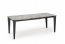 FELIX Dining table (extendable) gray marble / black