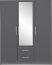 SmartSystem SRL2 Kleiderschrank mit Spiegel