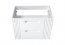 FIJI WHITE 82-80-D-2S Cabinet Under Washbasin 