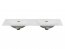 SKY120D-8099 UM Cabinet basin/ double sink 121 x 46cm