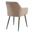 Light Brown Velvet Chair