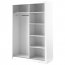 ArtiAR -04 White Schwebetürenschrank 150cm