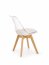 K246 chair transparent/beech