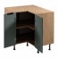 Sorento D90N Corner base cabinet