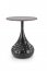 VERDE Coffee table black marble / black