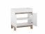 Ilab 821 White Sink cabinet