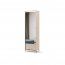 TREND TG-01 Wardrobe with LED lighting,Beige sand/black