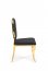 K556 Chair black / gold