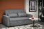 PAULINIO folding sofa color: grey