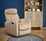 WONDER recliner Relaxsessel, Ruhesessel Mit Wippfunktion,beige