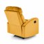 WONDER recliner кресло с функцией покачивания, mustard